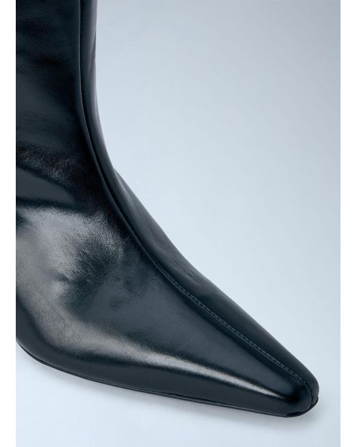 Jude Blue Cave Mid Calf Boots