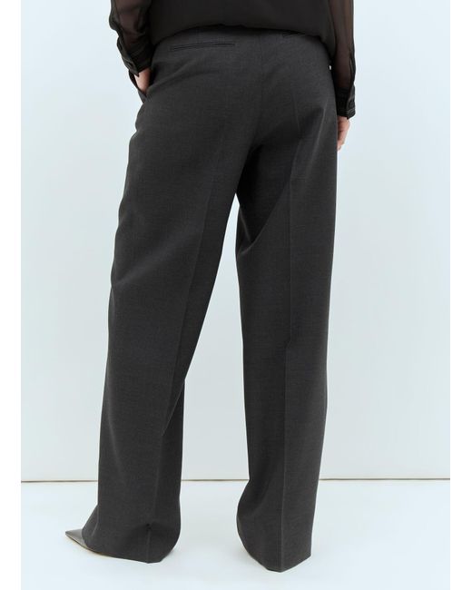 Gucci Black Wool Tailored Pants