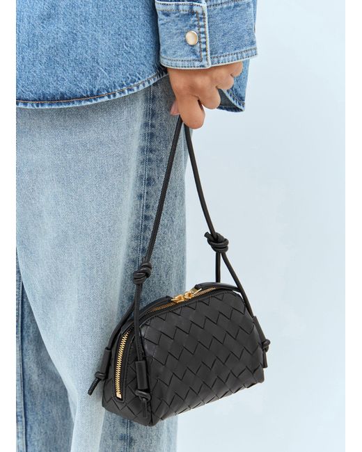 Bottega Veneta Blue Intrecciato Concert Pouch