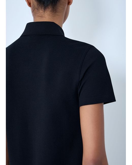 Saint Laurent Blue Polo Mini Dress