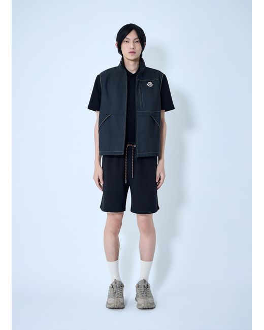 Moncler Blue Ansiei Vest for men