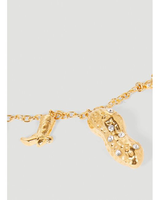 Marni Natural Mixed Charms Chain Necklace