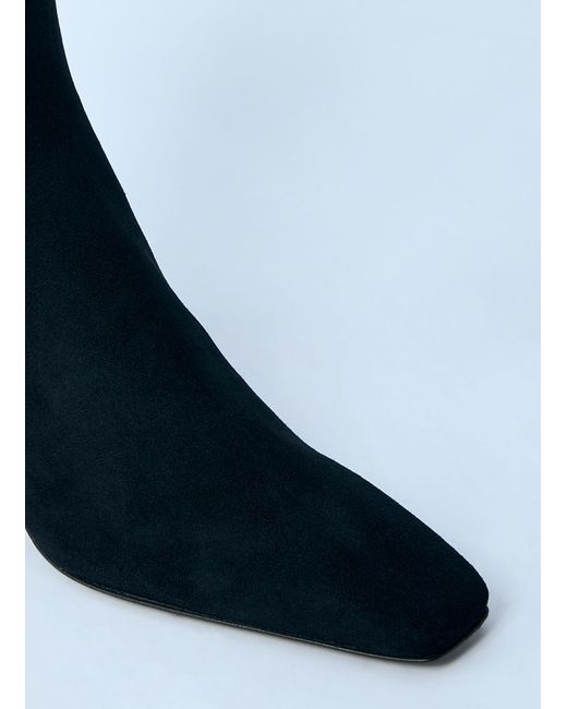 Totême Blue Suede Boots