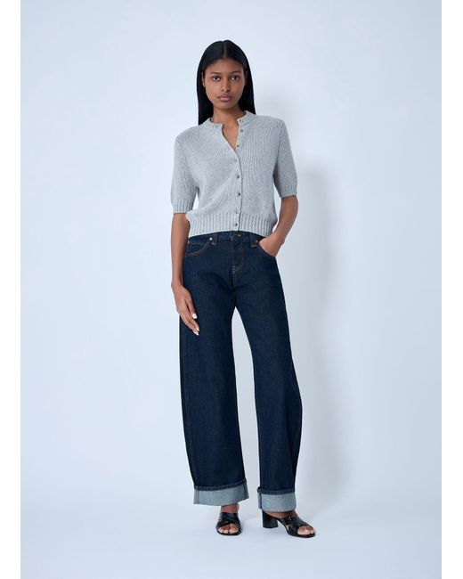 Khaite Blue Karo Jeans