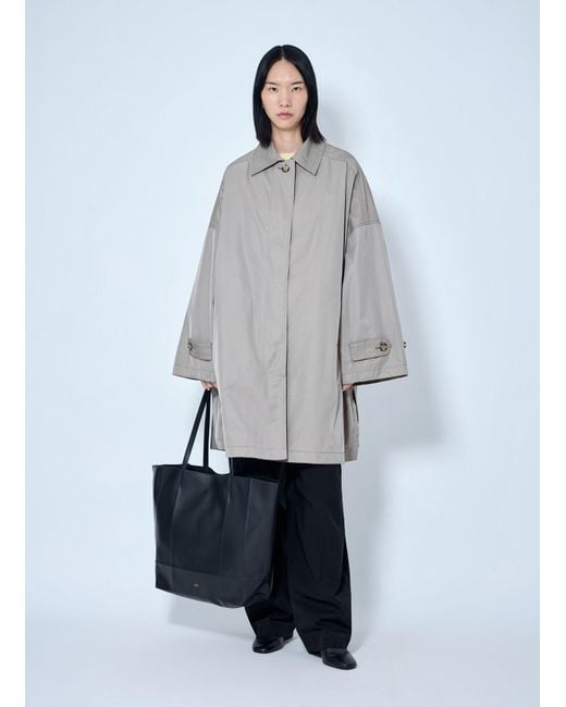 Totême White Car Coat