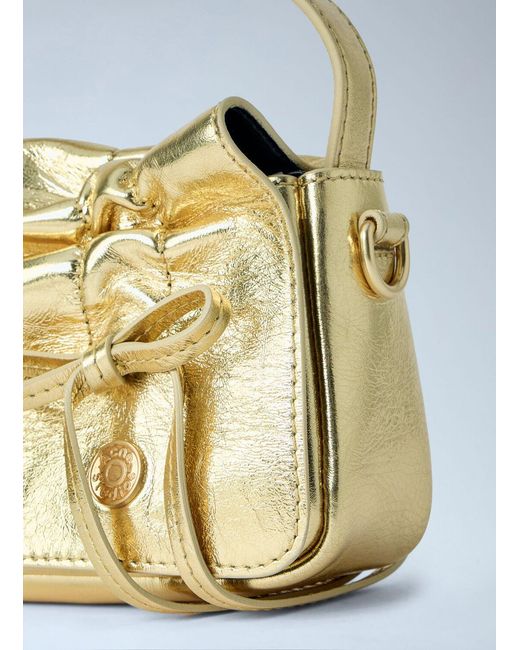 Acne Studios Women's Blue Micro Multipocket Crossbody Bag