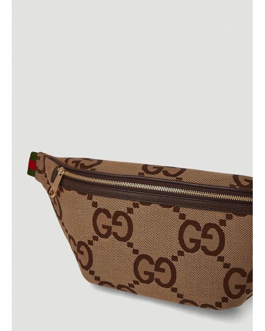 Gucci Natural Jumbo Gg Belt Bag