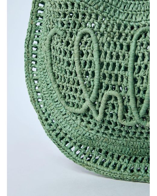 Chloé Green Summer Banana Hobo Shoulder Bag