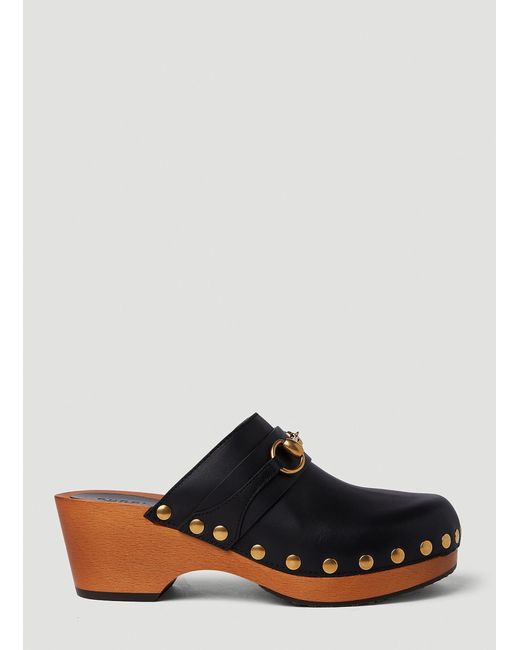 Gucci Horsebit Leather Clogs in White Lyst