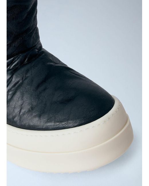 Rick Owens Blue Mega Bumper Lunar Boots