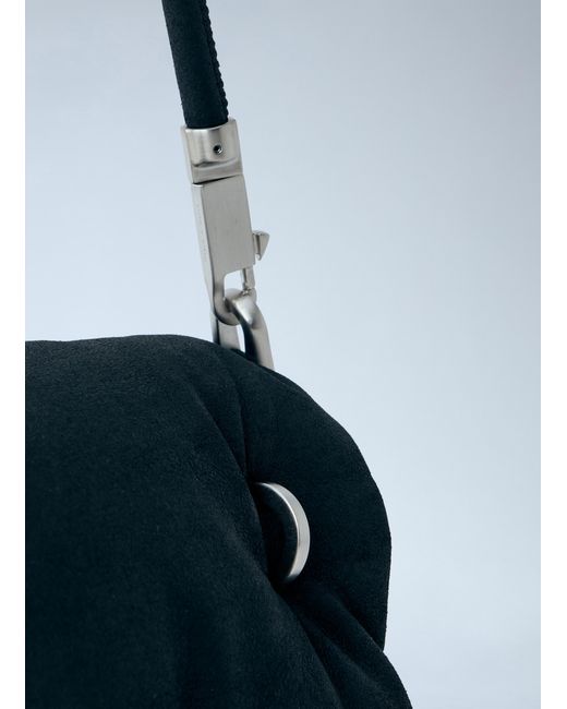 Rick Owens Blue Pillow Crossbody Bag for men