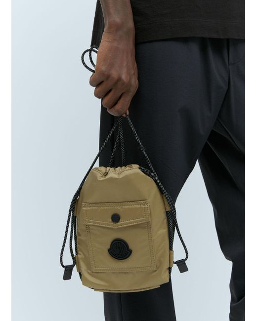 Moncler Green Makaio Crossbody Bag for men