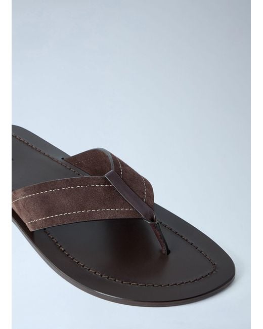 The Row Blue Dan Flip Flop for men