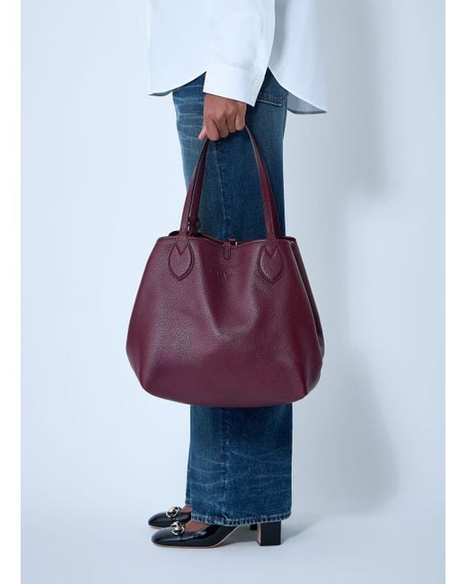 Gucci Purple Large Totissima Reversible Tote Bag