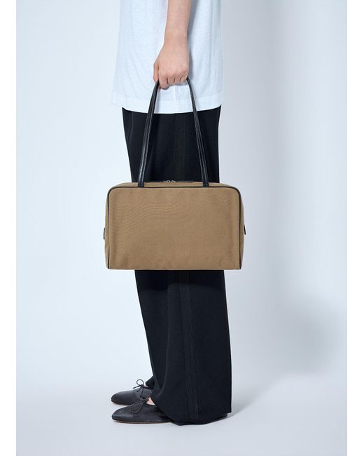 The Row Blue Astra Bowling Bag