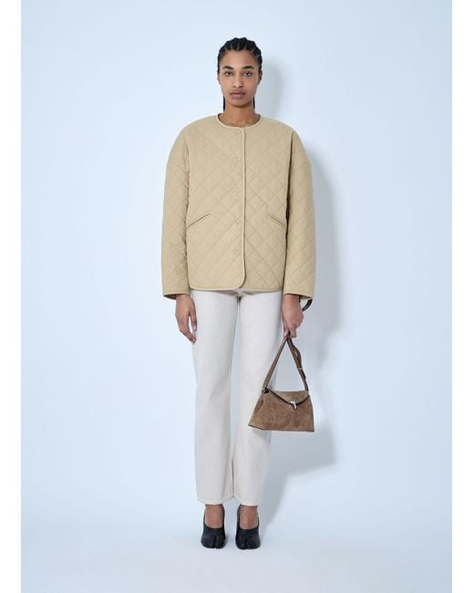 Totême  Natural Quilted Jacket
