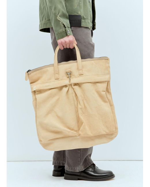 Visvim Mavcat Tote Bag in Natural for Men | Lyst