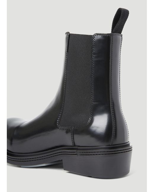 Bottega Veneta Black Ankle Boots for men