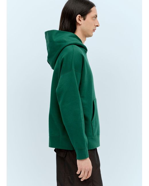 Visvim Green Ultimate Jumbo Hooded Sweatshirt for men