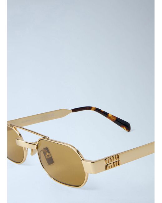 Miu Miu Blue 0Mu B52S Sunglasses