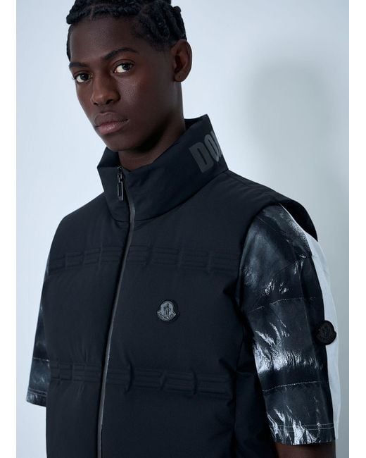 Moncler x A$AP ROCKY Blue Moncler X A$ap Rocky Matte Sparky Vest for men