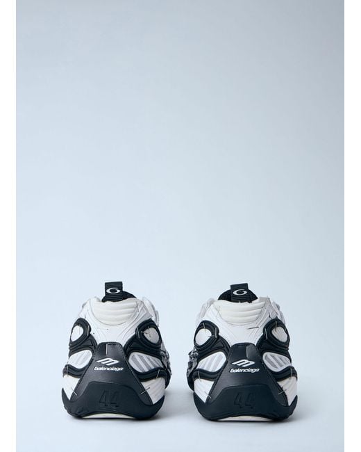 Balenciaga White Soleless Sneakers for men