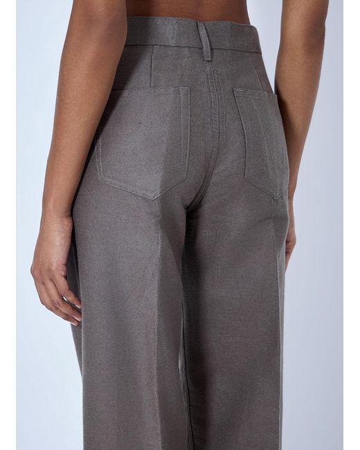 Rick Owens Gray Geth Pants