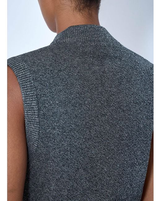 Marni Blue V Neck Sweater