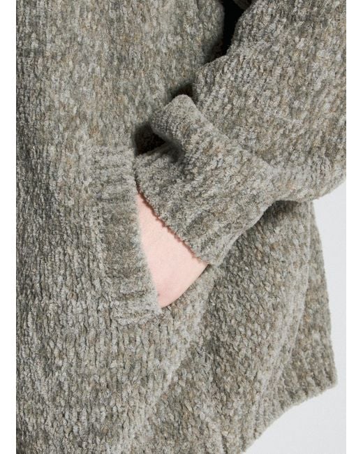 Undercover Gray High Neck Sweater for men