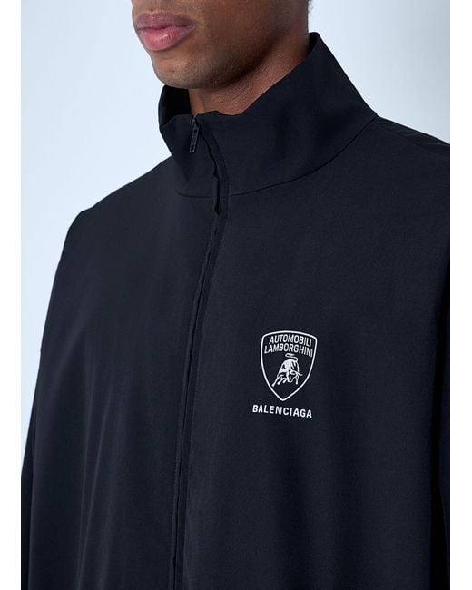 Balenciaga x Lamborghini Blue Automobili Lamborghini Jacket for men