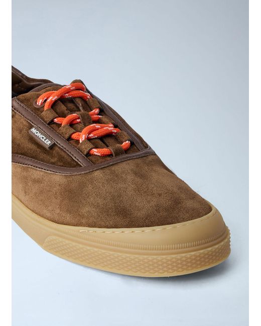 Moncler White Vera Leisure Sneakers for men