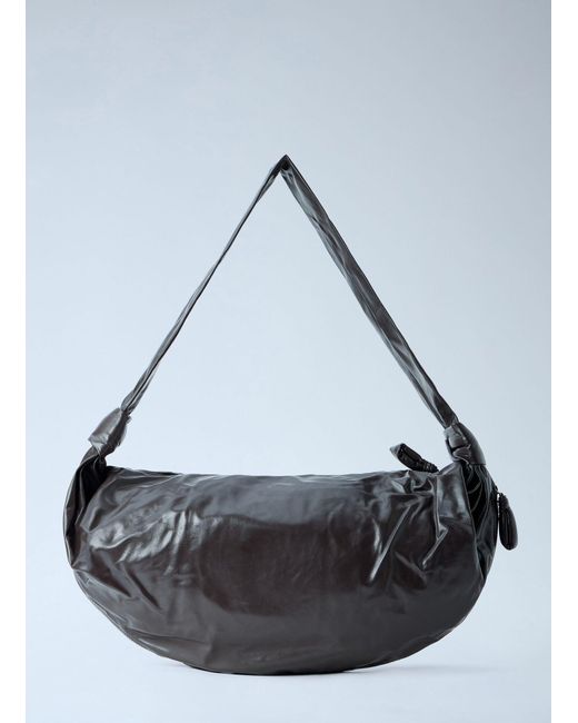 Lemaire Gray Large Soft Croissant Bag