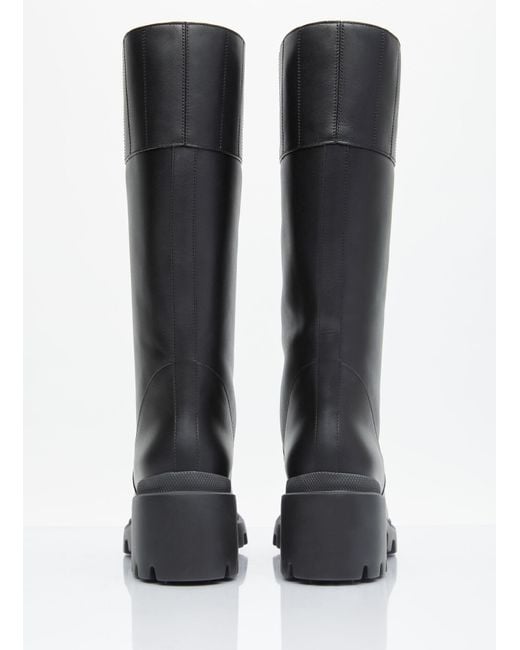 Gucci Black Leather Boot