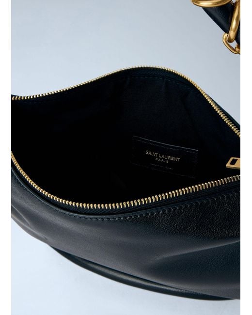 Saint Laurent Blue Mini Amalia Shoulder Bag