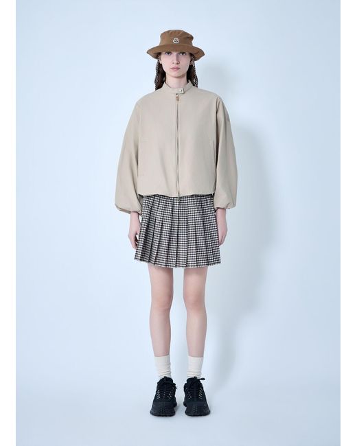 Moncler Gray Gruissan Bomber Jacket