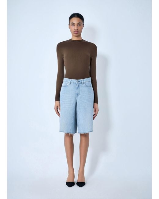 Our Legacy Blue Midi Shorts
