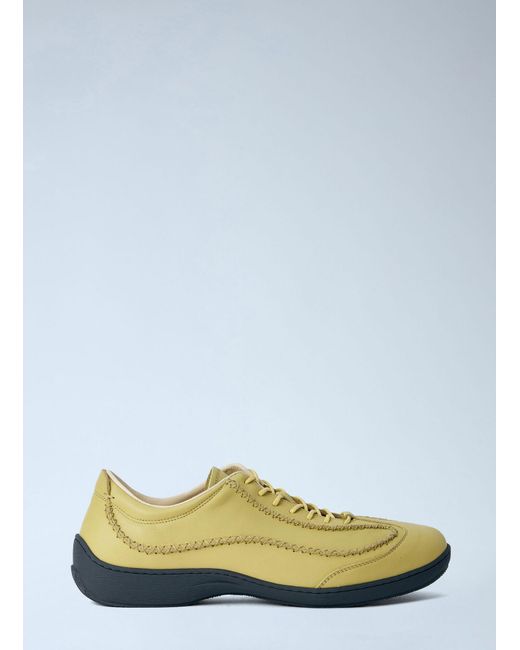 Kiko Kostadinov Green Sargo Leather Sneakers for men