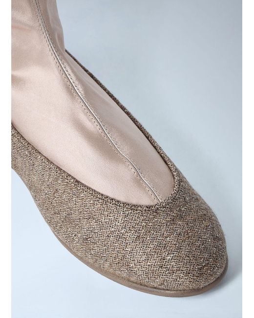 Kiko Kostadinov Blue Promxima Low Ballerina Flats