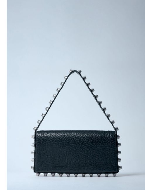 Alexander Wang Blue Roz Flap Shoulder Bag