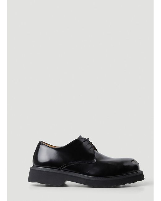 KENZO Black Smile Derby Shoes for men