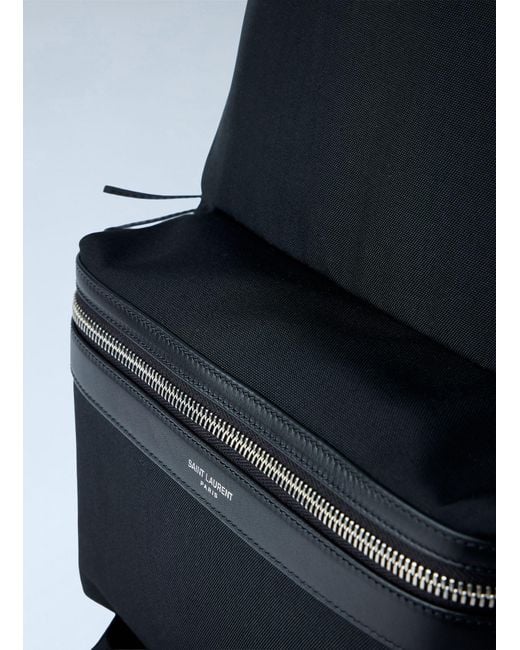 Saint Laurent Blue City Backpack for men