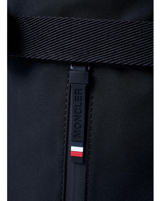 Moncler Blue Logo Motif Backpack for men