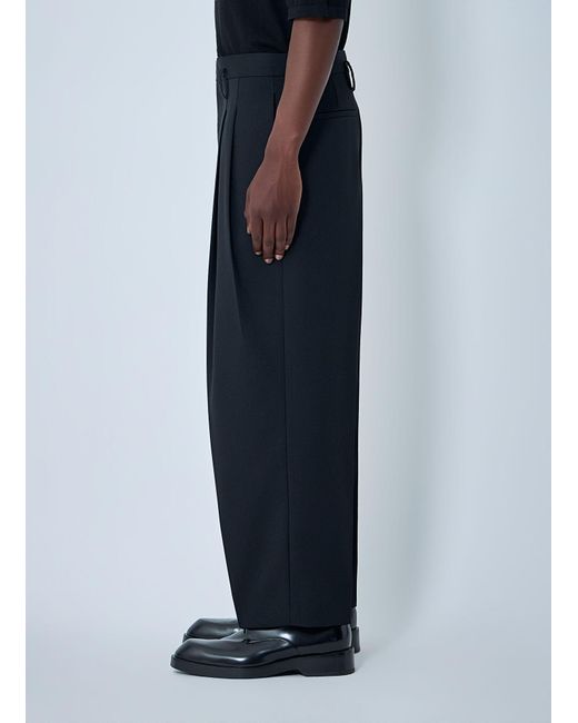 Jil Sander Blue Relaxed Fit Trousers for men