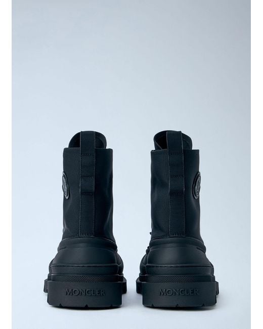 Moncler Blue Vera Sheal Ankle Boots for men