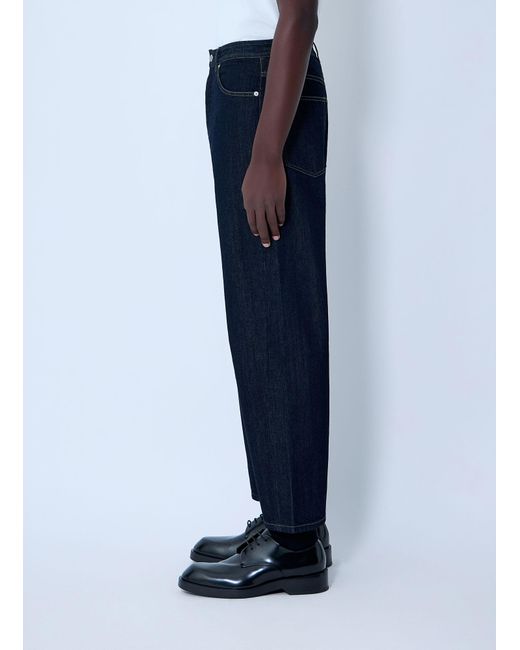 Jil Sander Blue Five-Pocket Jeans for men