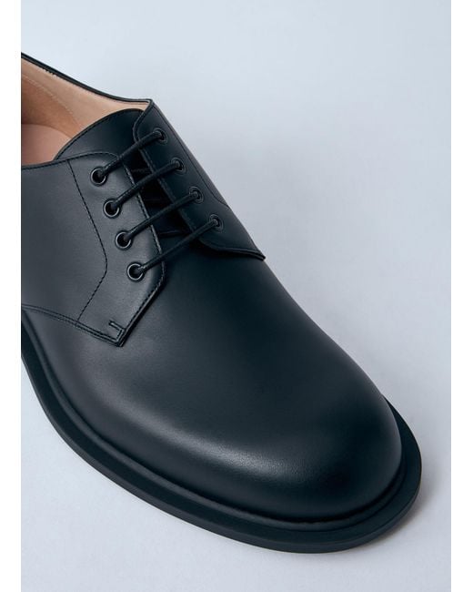 The Row Blue Novus Derby Shoe for men