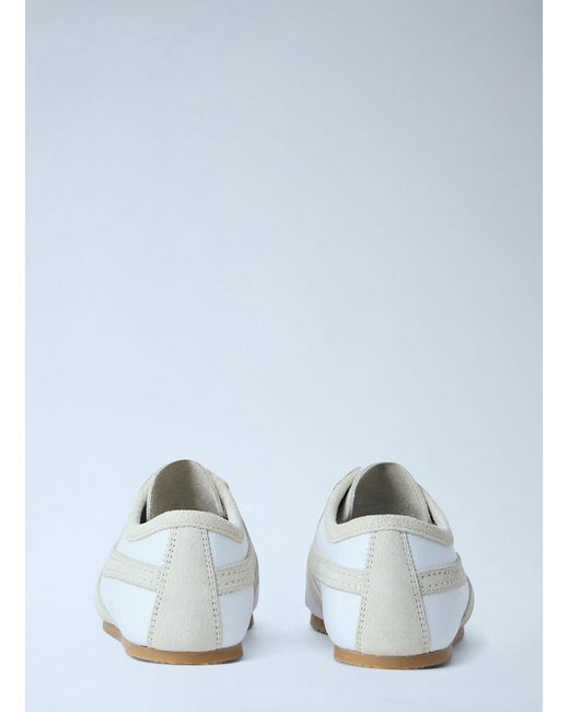 Dries Van Noten Blue Suede Panel Trainers