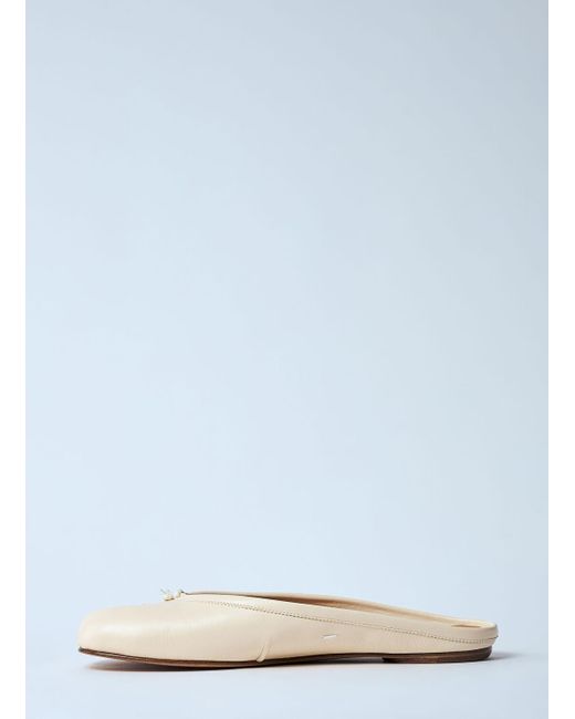 Maison Margiela Blue Tabi Ballerina Mules