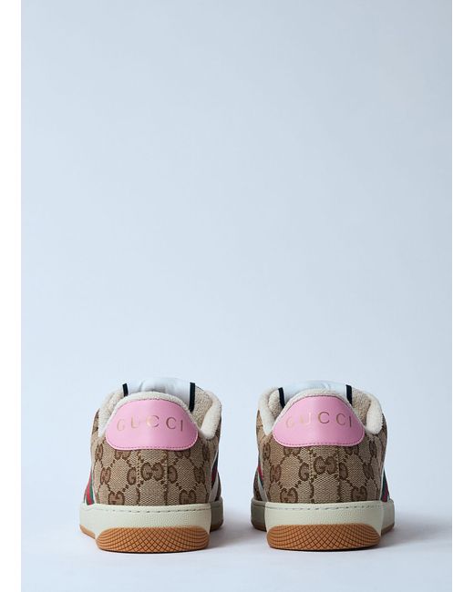 Gucci White Screener Sneaker