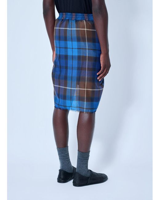 Vivienne Westwood Blue Chippendale Boxing Shorts for men